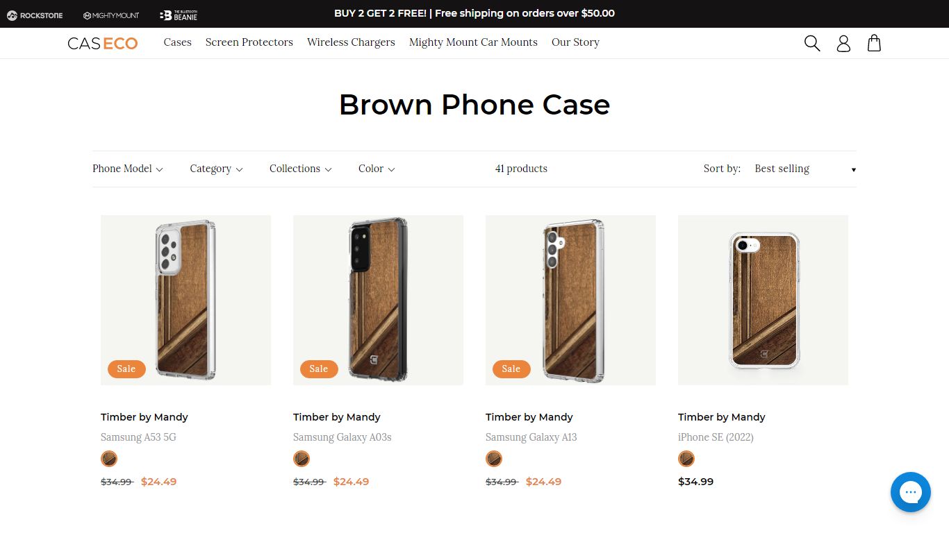 Brown Phone Case | Caseco Inc.
